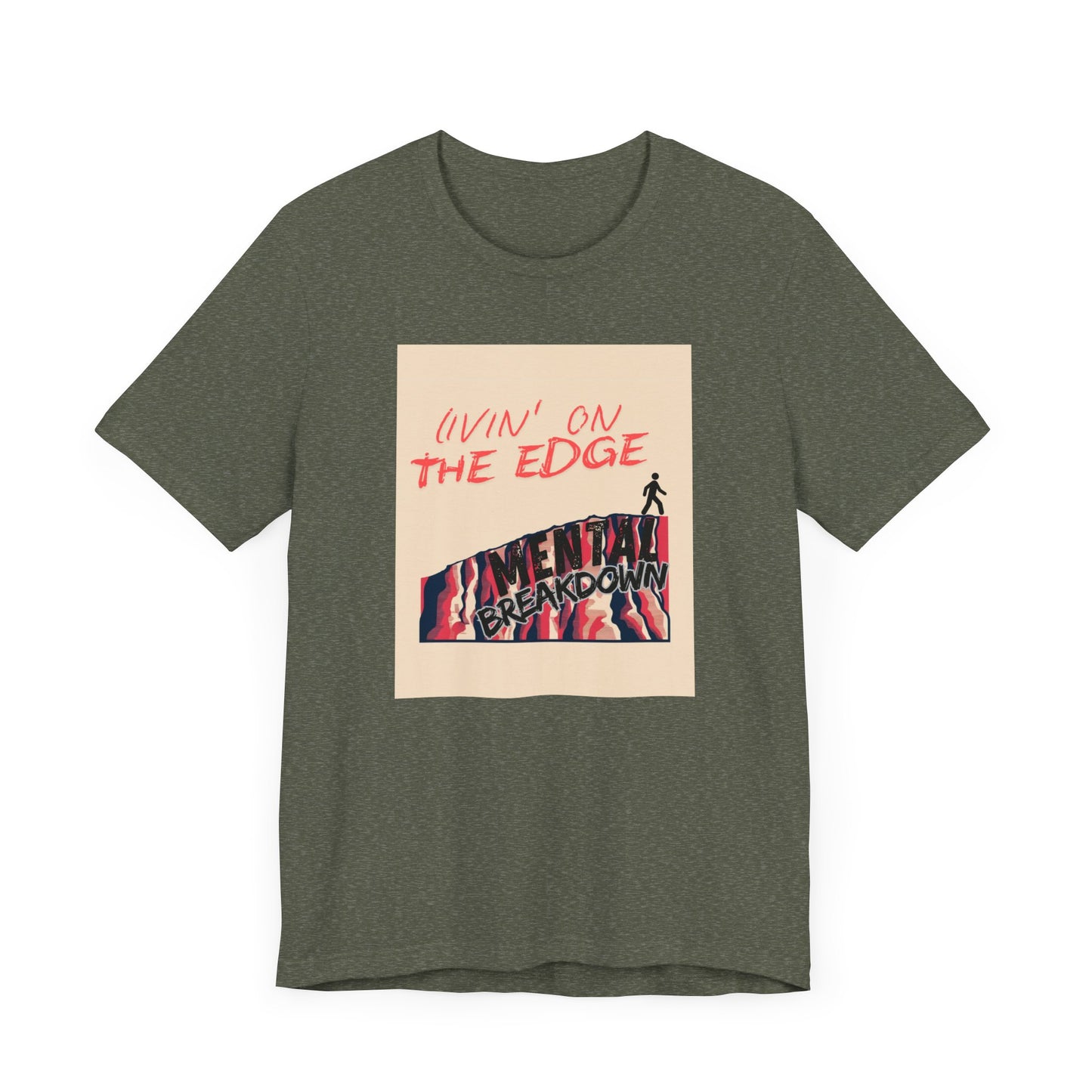 Livin' On The Edge - Pop Art T-shirt