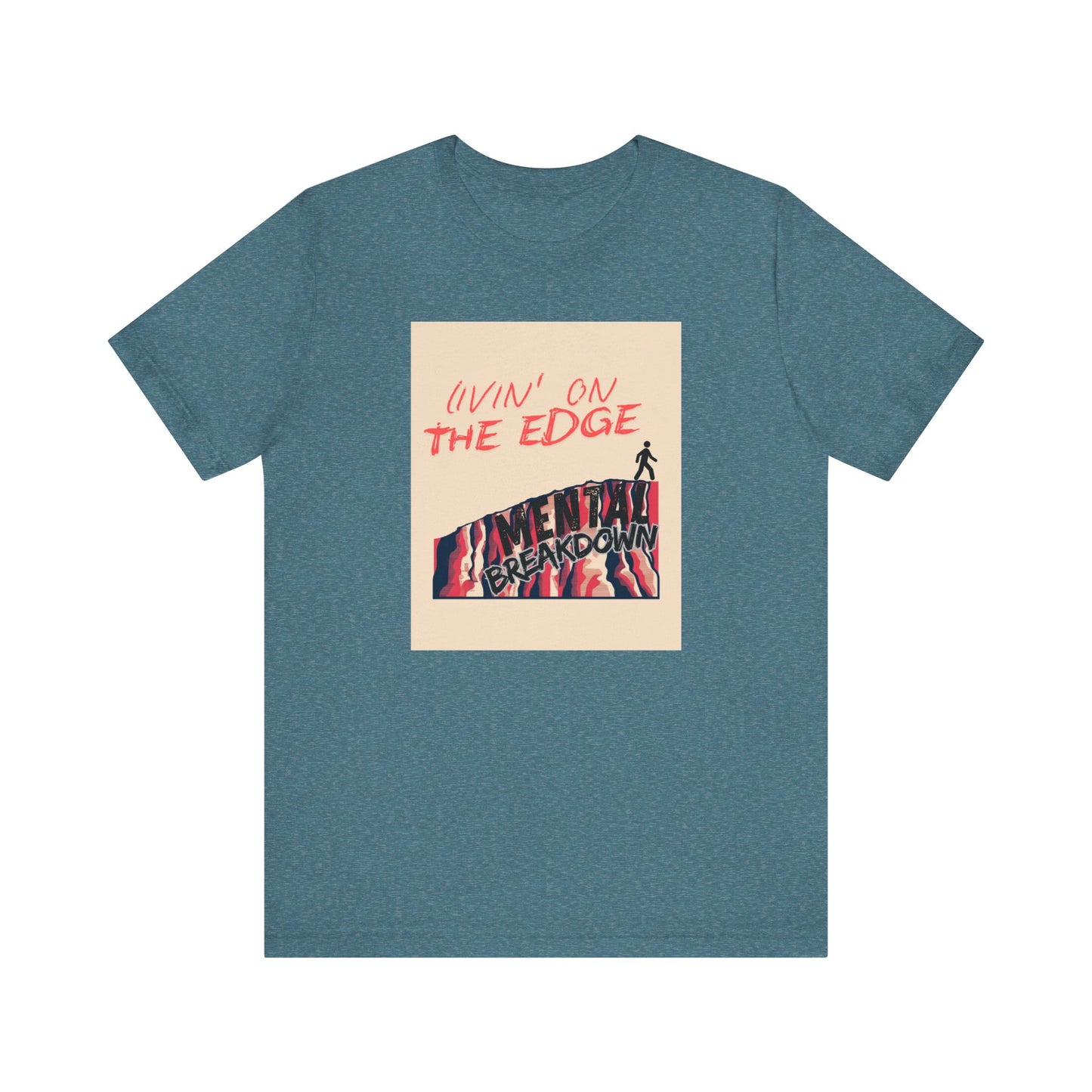 Livin' On The Edge - Pop Art T-shirt