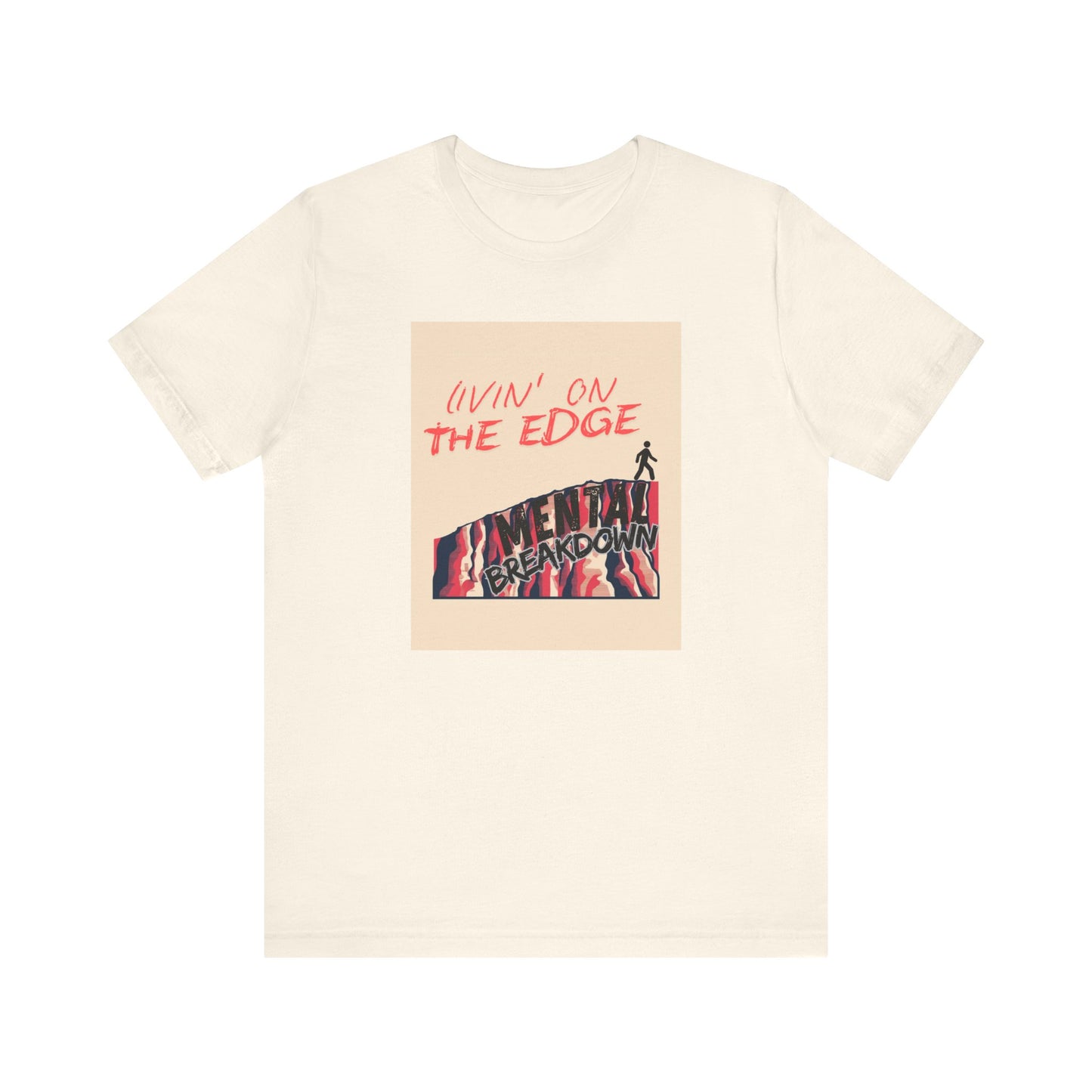 Livin' On The Edge - Pop Art T-shirt