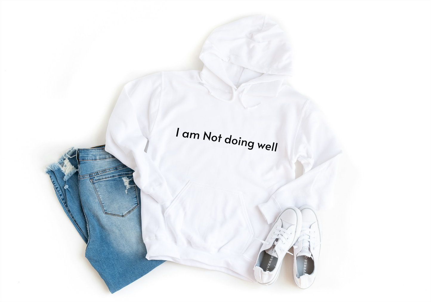 The ‘Not Doing Well’ Hoodie: A Funny Reminder That It’ll Be OK (Eventually)